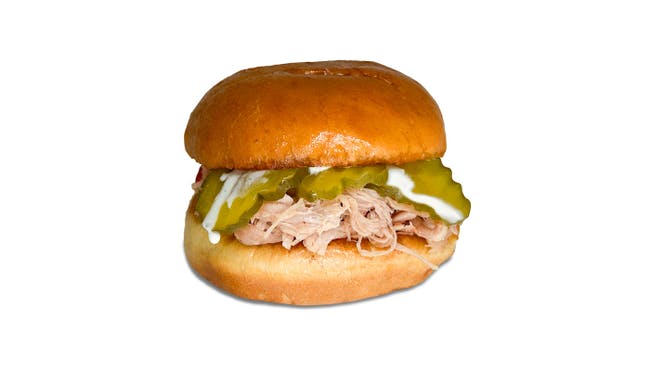 Pickle Ranch Pulled Pork Sandwich from Dickey's Barbecue Pit: Lafayette (LA-1173) in Lafayette, LA