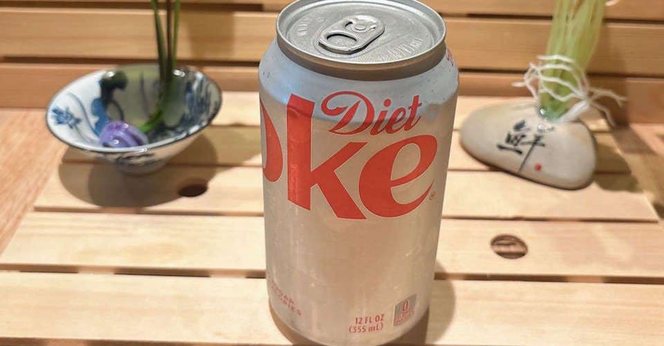 Diet Coke from Dodomi Sushi Rotary - N Sheridan Rd in Chicago, IL