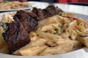 Steak Tahini Pasta from Casablanca in Milwaukee, WI