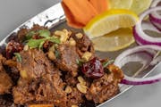 Goat Sukha from Noor Biryani Indian Grill in Suffern, NY