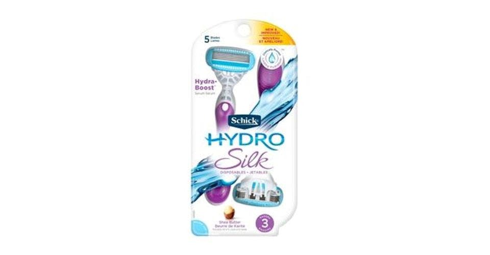 Schick Hydro Silk Women's Disposable Razor (3 ct) from CVS - S Bedford St in Madison, WI