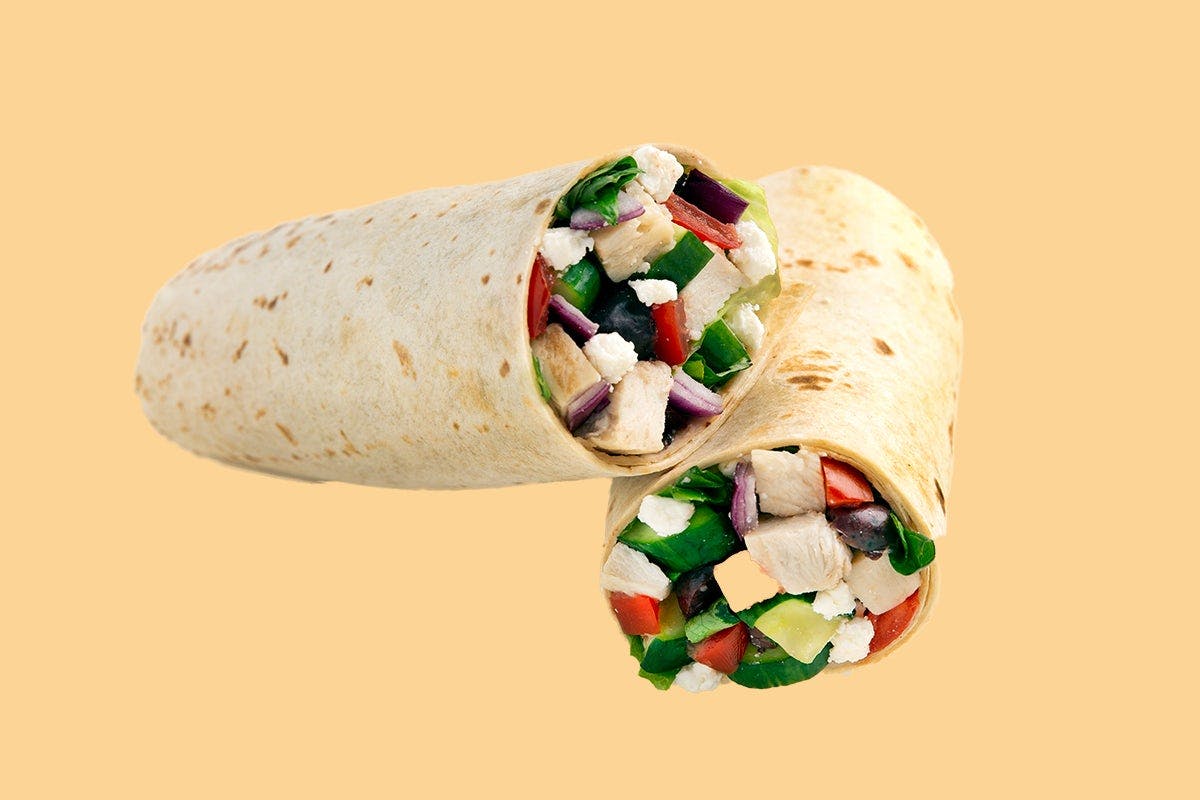 Classic Greek Wrap - Choose Your Dressings from Saladworks - Sproul Rd in Broomall, PA