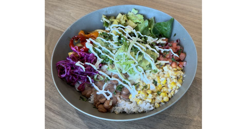Bean Bowl from HWY1 Bowls & Burritos in Madison, WI