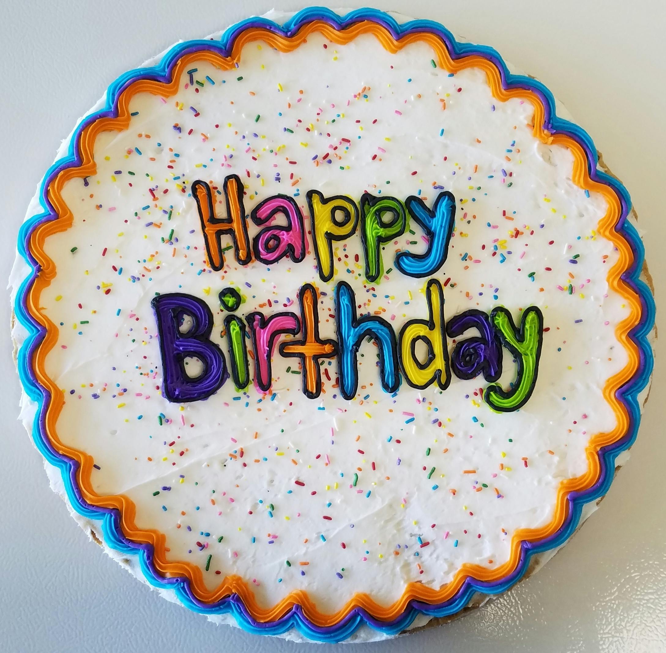 16" Decorated Cookie from Eileen's Colossal Cookies in Lawrence, KS