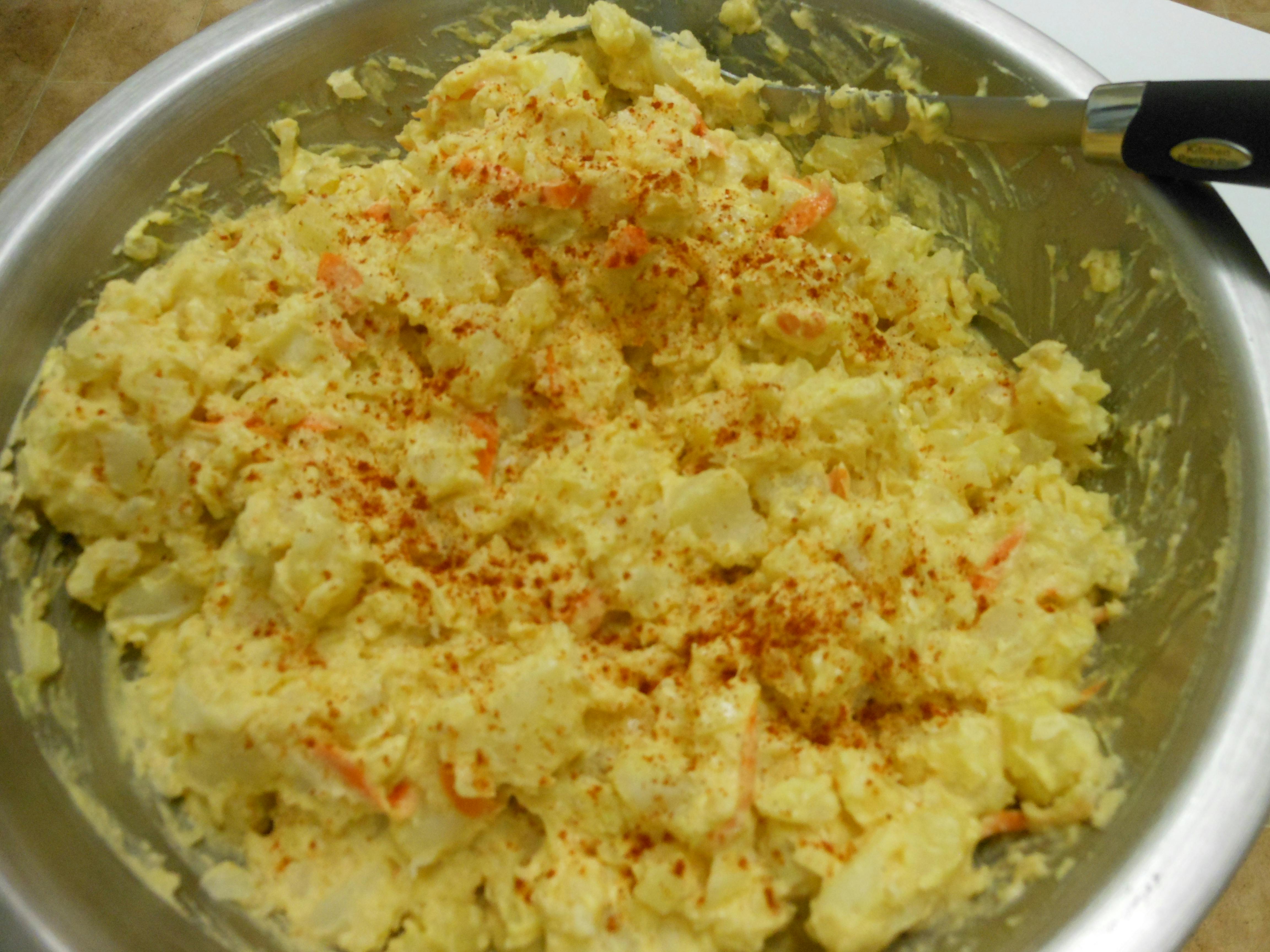 Homemade Potato Salad from American Steamed Cheeseburgers in Wallingford, CT