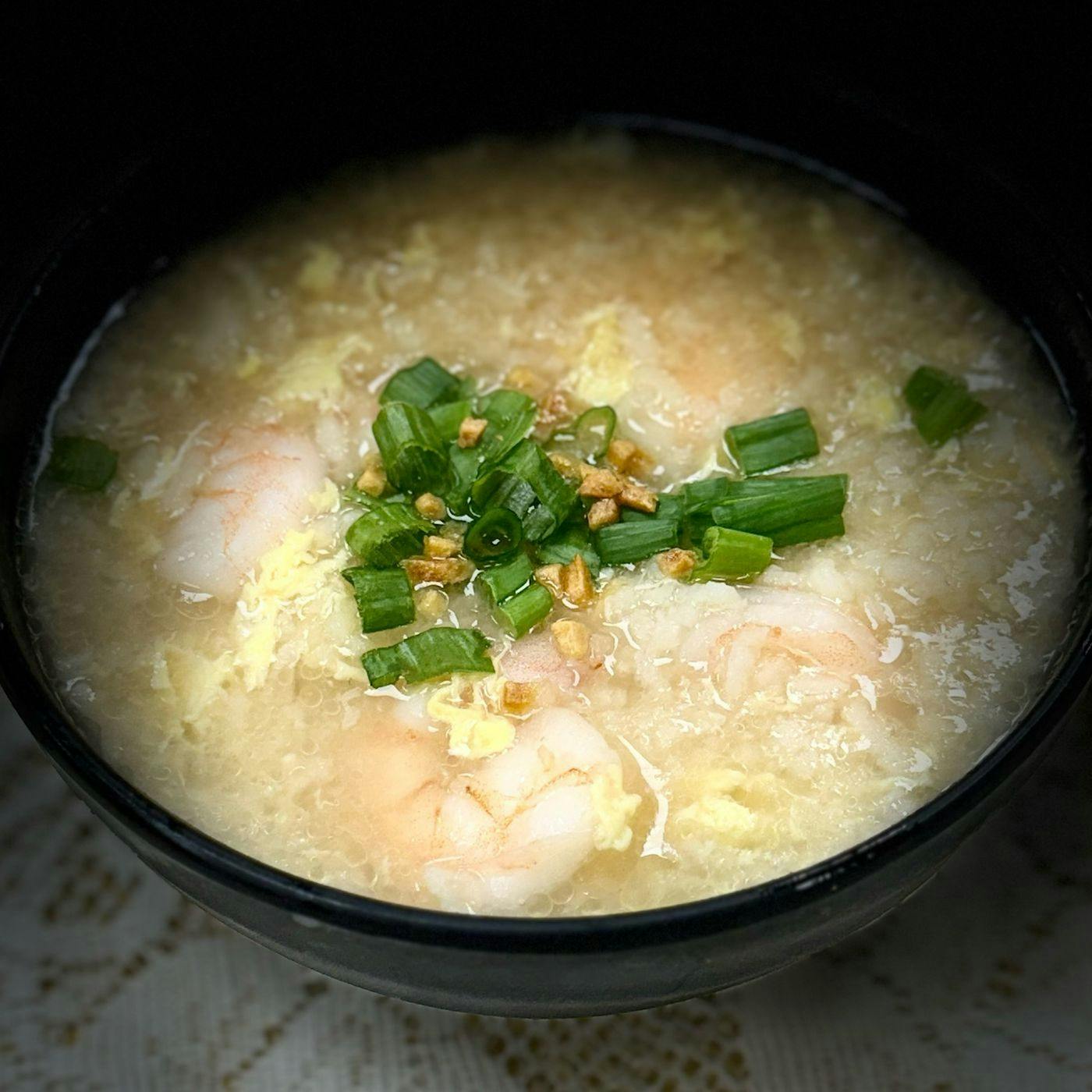 Khao Tom Soup (Rice Soup) from Jai Dee Thai Kitchen - Clinton Hwy in Knoxville, TN