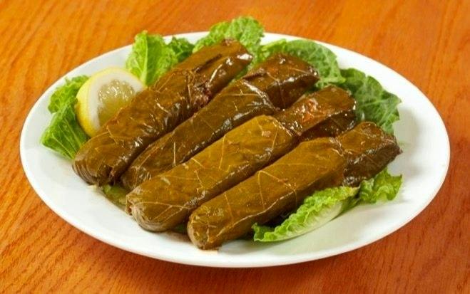Vegetarian Grape Leaves from Palm Palace Restaurant in Ann Arbor, MI