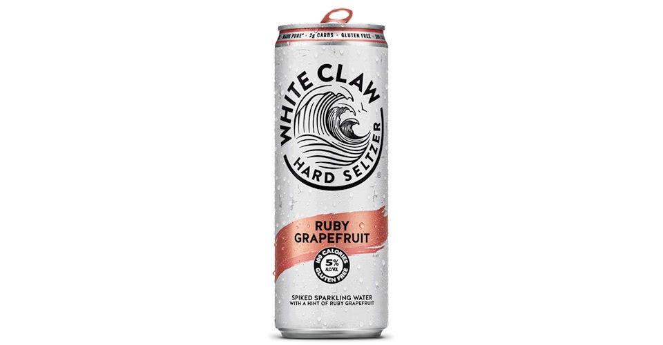 White Claw: Ruby Grapefruit, 16 oz. from Five Corners Liquor & Wine in Cedar Falls, IA