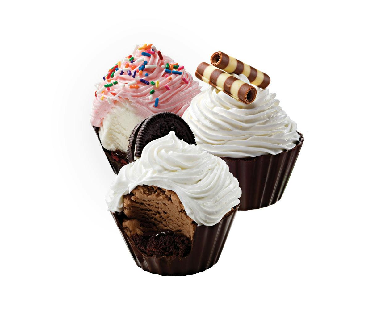 6 Pack Assorted Ice Cream Cupcakes from Cold Stone Creamery - Green Bay in Green Bay, WI