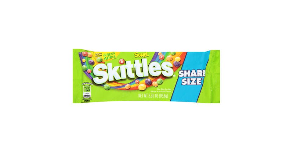 Skittles Sour Share Size (4 oz) from Casey's General Store: Cedar Cross Rd in Dubuque, IA