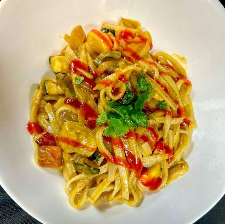 Thai Peanut Pasta from Ollie's in Fitchburg, WI