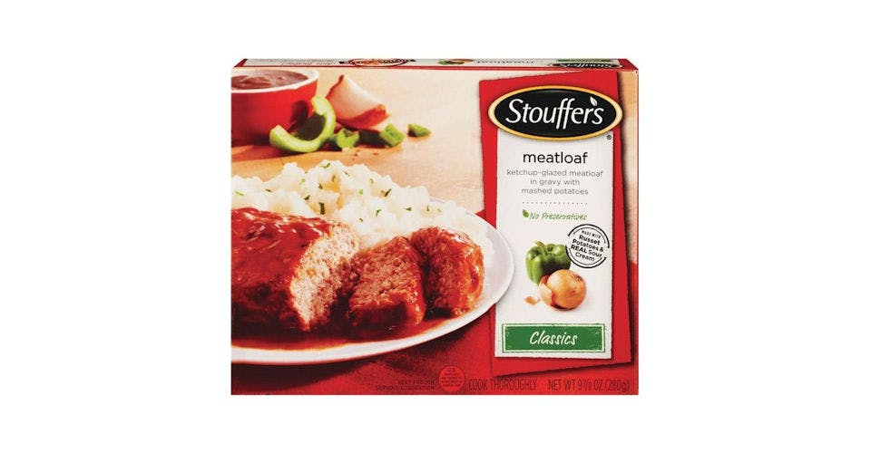 Stouffer's Classics Frozen Meatloaf with Gravy & Potatoes (9.875 oz) from CVS - S Bedford St in Madison, WI