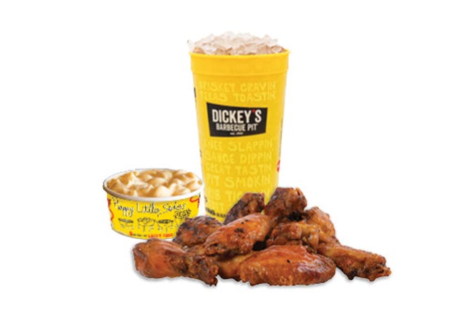 10 Bone-in (Classic) Wing Combo from Dickey's Barbecue Pit - W SW Loop 323 in Tyler, TX