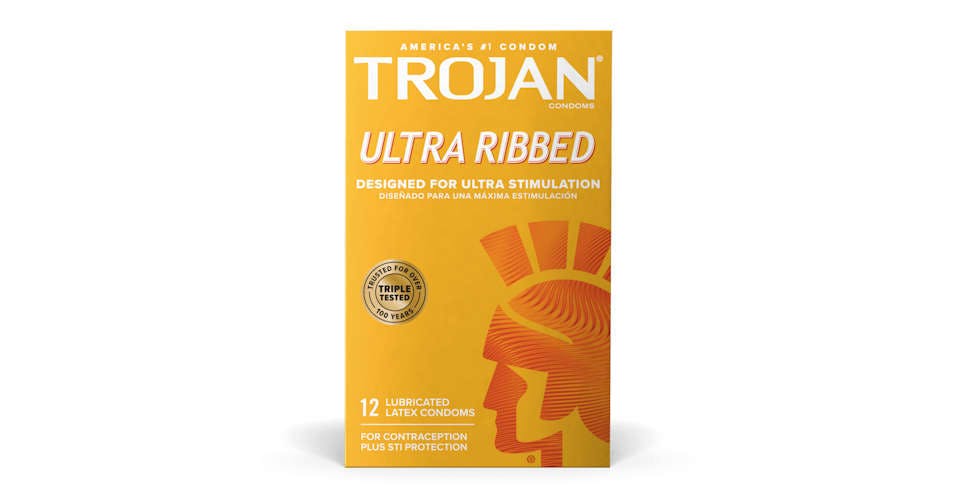 Trojan Condoms Ultra Ribbed, 3 Pack from Ultimart - Merritt Ave in Oshkosh, WI