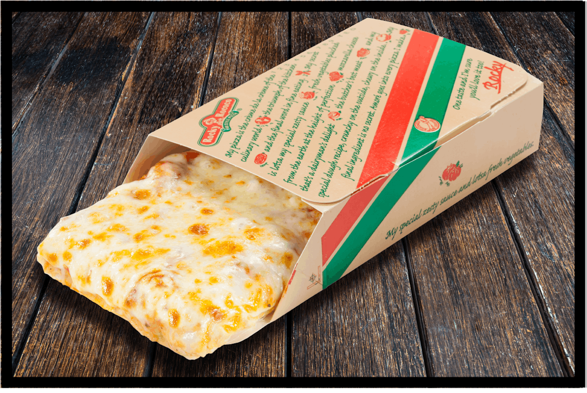Cheese Regular Slice from Rocky Rococo - Miller Park Way in Milwaukee, WI