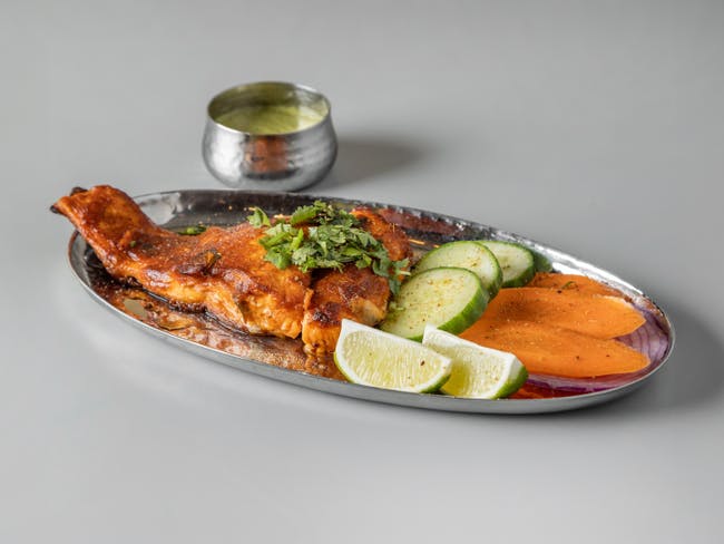 Grilled Salmon from Noor Biryani Indian Grill in Suffern, NY
