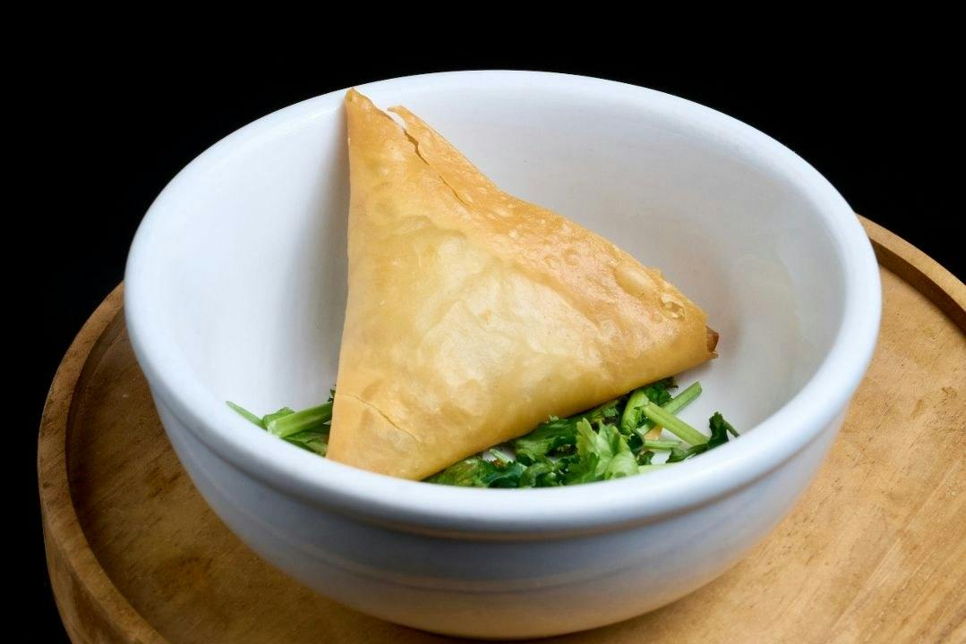 Onion Samosa (6) from Rock N Grill Indian Authentic Cuisine & Bar in Round Rock, TX
