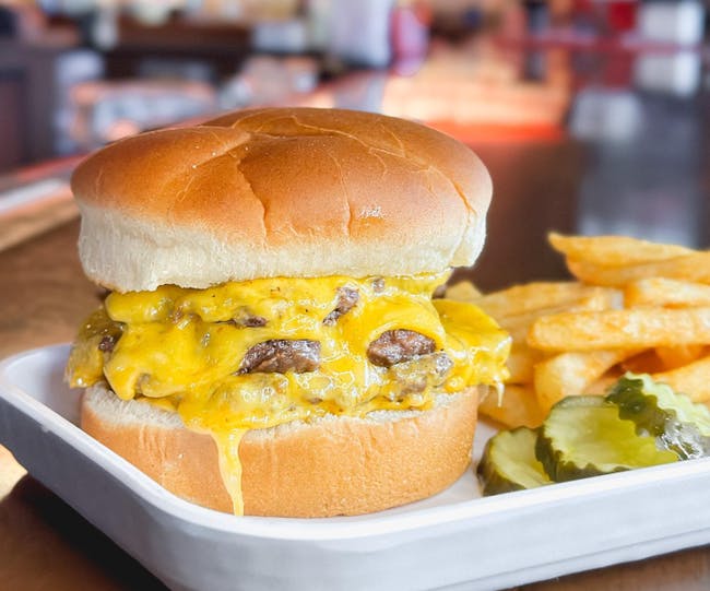 Bucky Burger Smash from Monk's Bar & Grill - Sun Prairie in Sun Prairie, WI