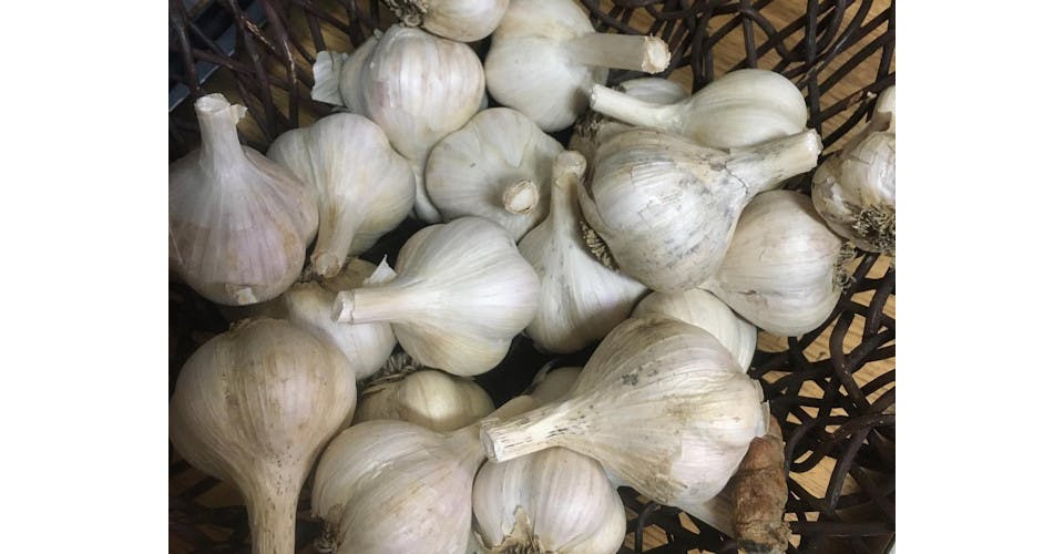 Local Garlic, 1 lb. from The Food Store Market in Dubuque, IA
