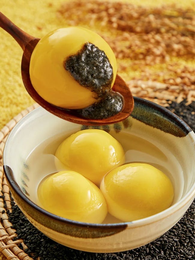 Sweet Sesame filling Rice Ball Soups (10) ???? from DJ Kitchen in Philadelphia, PA