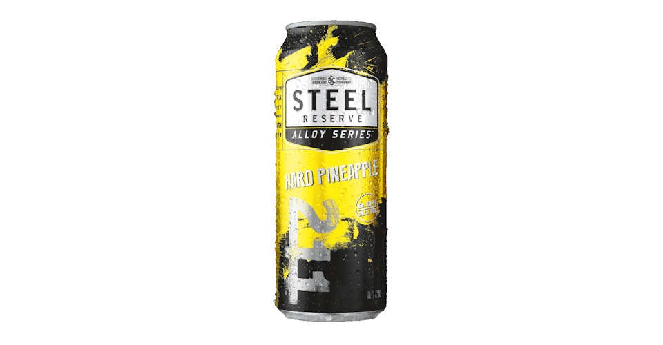 Steel Reserve: Hard Pineapple, 16 oz. from Five Corners Liquor & Wine in Cedar Falls, IA