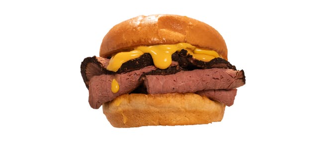 Smoke & Cheese Beef Sandwich from Dickey's Barbecue Pit: Dallas Central Expy (TX-0001) in Dallas, TX