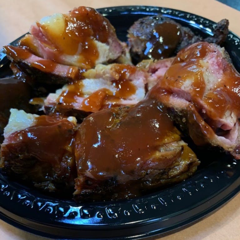 Smoked Rib Tips & 2 Sides from Beef Butter BBQ - N Sherman Ave in Madison, WI