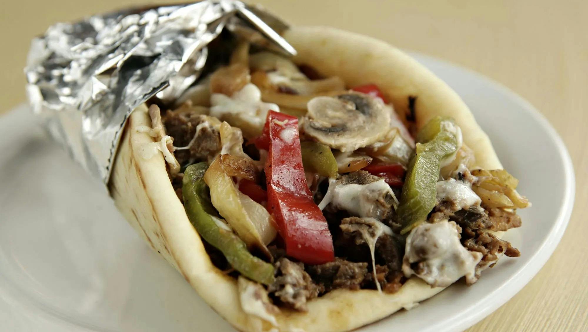#9 Go Go Chicken Philly Gyro from Go Go Gyro Grill in Columbus, OH