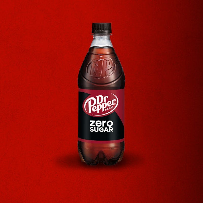 20 oz. Dr Pepper Zero from Dave's Hot Chicken - E. Ogden Ave. in Milwaukee, WI