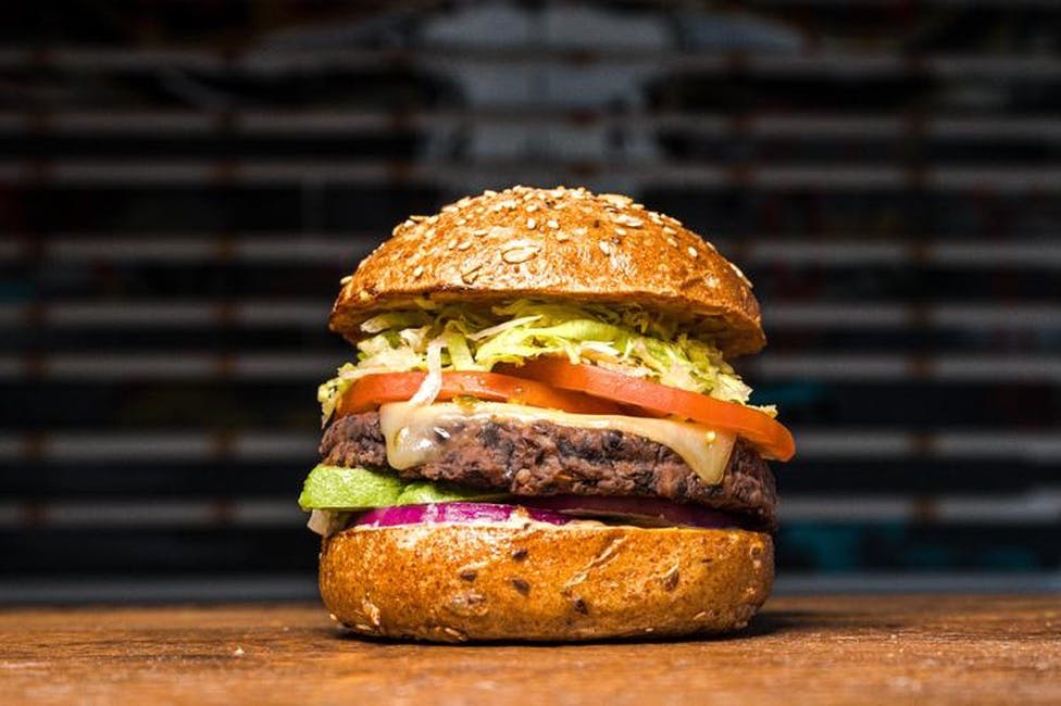 25.Chipotle Black Bean Burger. from 25 Burgers in New Brunswick, NJ