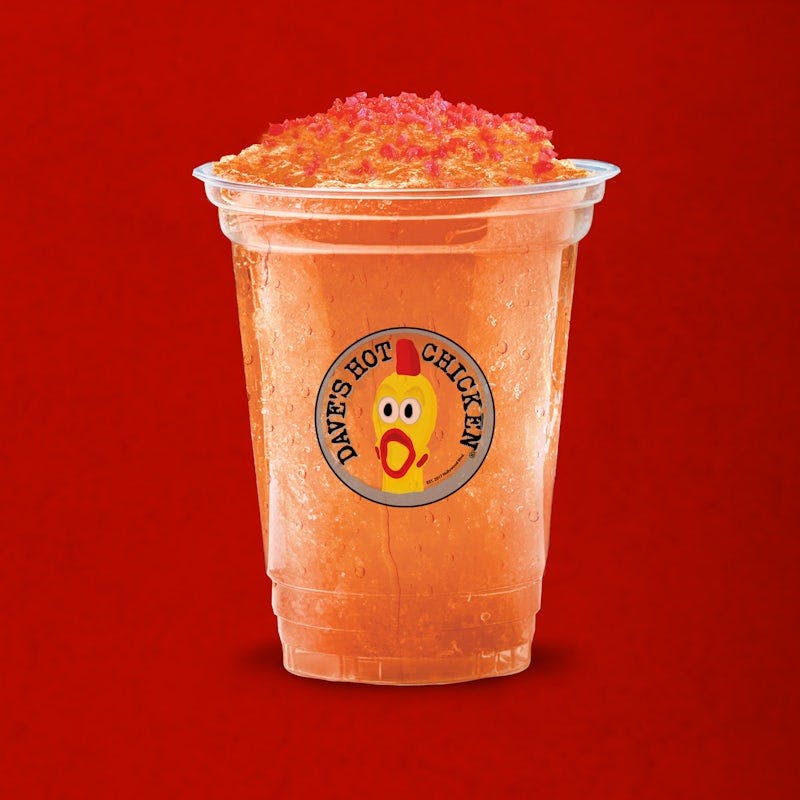 Pop Rocks Top-Loaded Orange Lavaburst from Dave's Hot Chicken - E Pike St in Seattle, WA