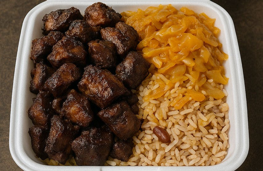 Jerk Pork from Lil Jamaica - S Broadway in Green Bay, WI