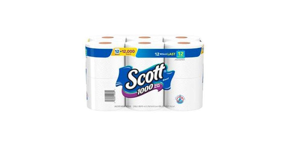 Scott 1000 Sheets Per Roll Toilet Paper (12 ct) from CVS - Franklin St in Waterloo, IA