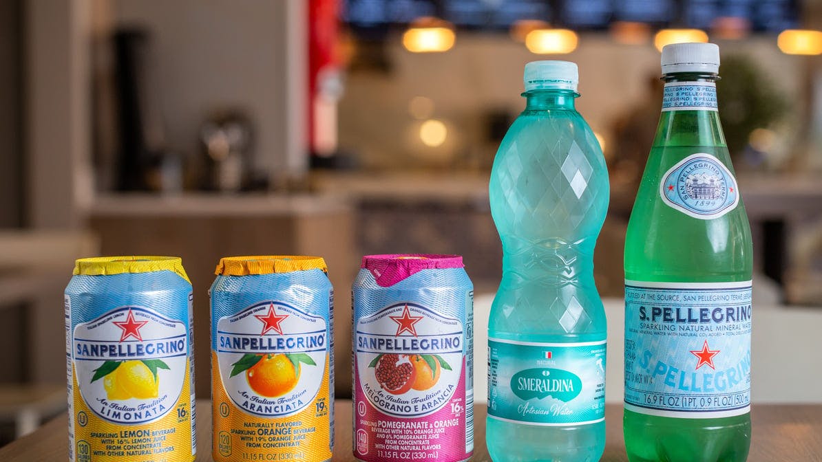 Bottle Smeraldina Water from Olive Mediterranean Grill in Chicago, IL