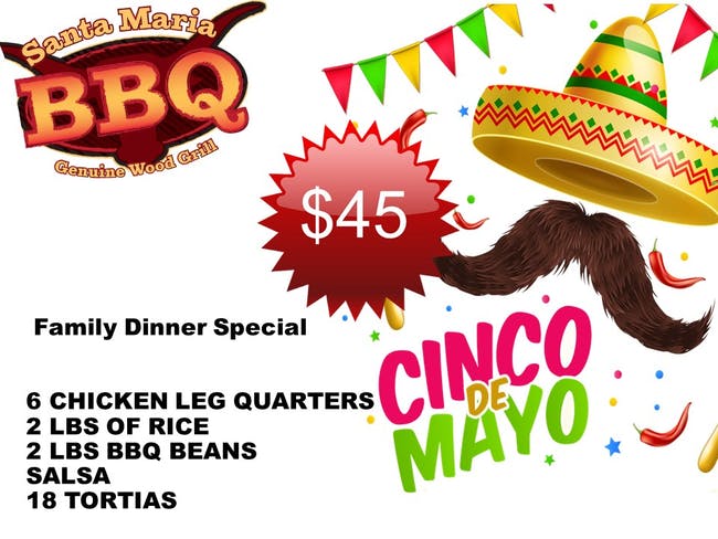 Cinco De Mayo from Santa Maria BBQ in Huntington Beach, CA