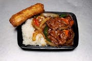 C21. Hot & Spicy Beef Special Combination from Asian Flaming Wok in Madison, WI