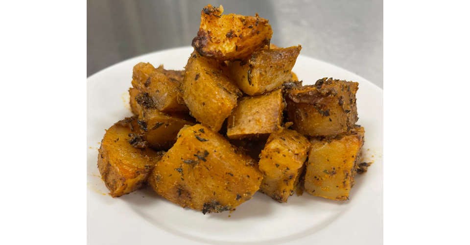 Roasted Potatoes (GF) from JustVeggiez in Madison, WI