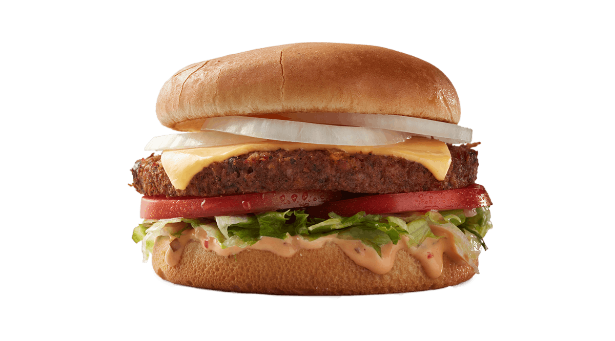 Veggie Burger from Freddy's Frozen Custard and Steakburgers - SW Wanamaker Rd in Topeka, KS