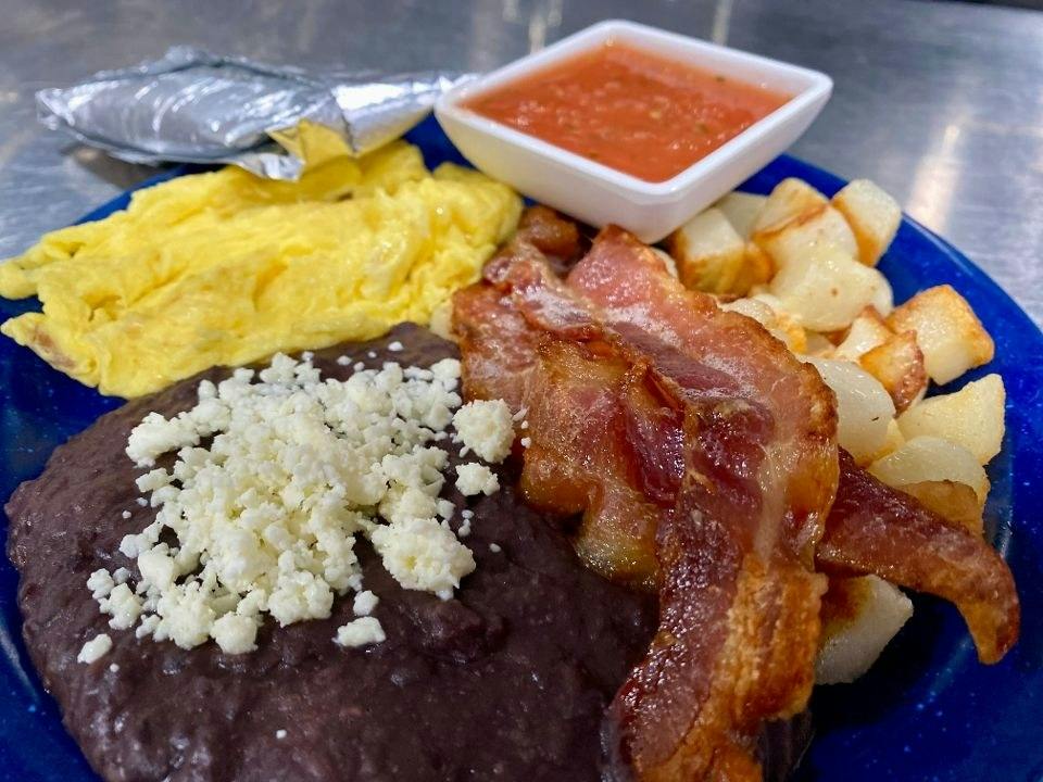 Kids Breakfast Plate from Silly Serrano Mexican Restaurant in Eau Claire, WI