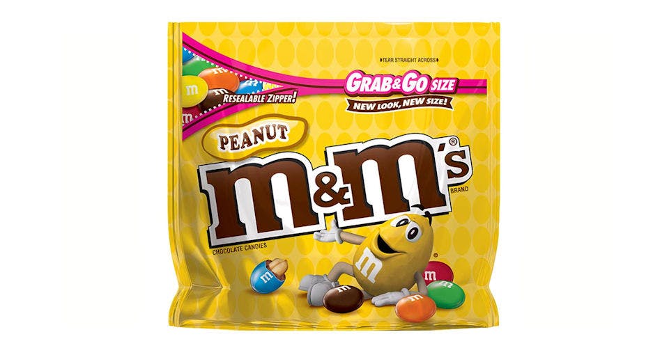 M&M's Peanut Pouch (5.5 oz) from Casey's General Store: Asbury Rd in Dubuque, IA