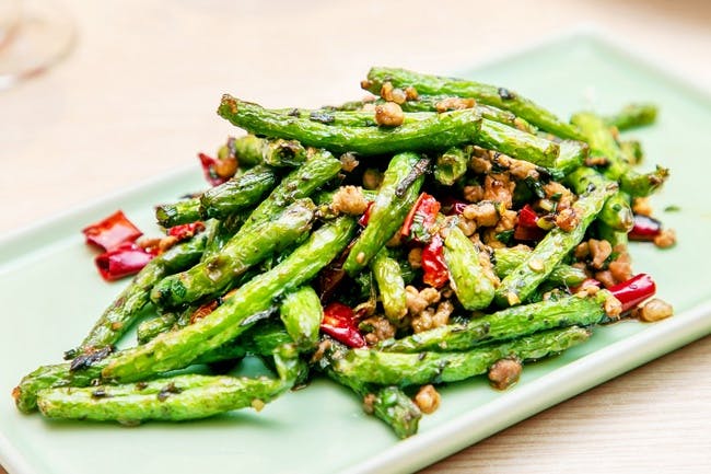 Stir Fried String Beans with Dry Pepper ????? from DJ Kitchen in Philadelphia, PA