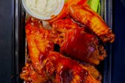  BBQ Chicken Wings 6 Pieces from HalalFlame - N Broad St in Meriden, CT
