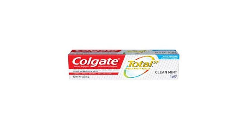 Colgate Total Toothpaste, Clean Mint (4.8 oz) from CVS - Iowa St in Lawrence, KS