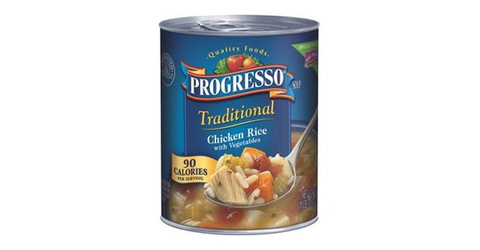 Progresso Traditional Soup Chicken Rice & Vegetables (19 oz) from CVS - Mineral Point Rd in Madison, WI