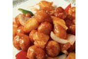 Sweet & Sour Pork from Tra Ling's Oriental Cafe in Boulder, CO