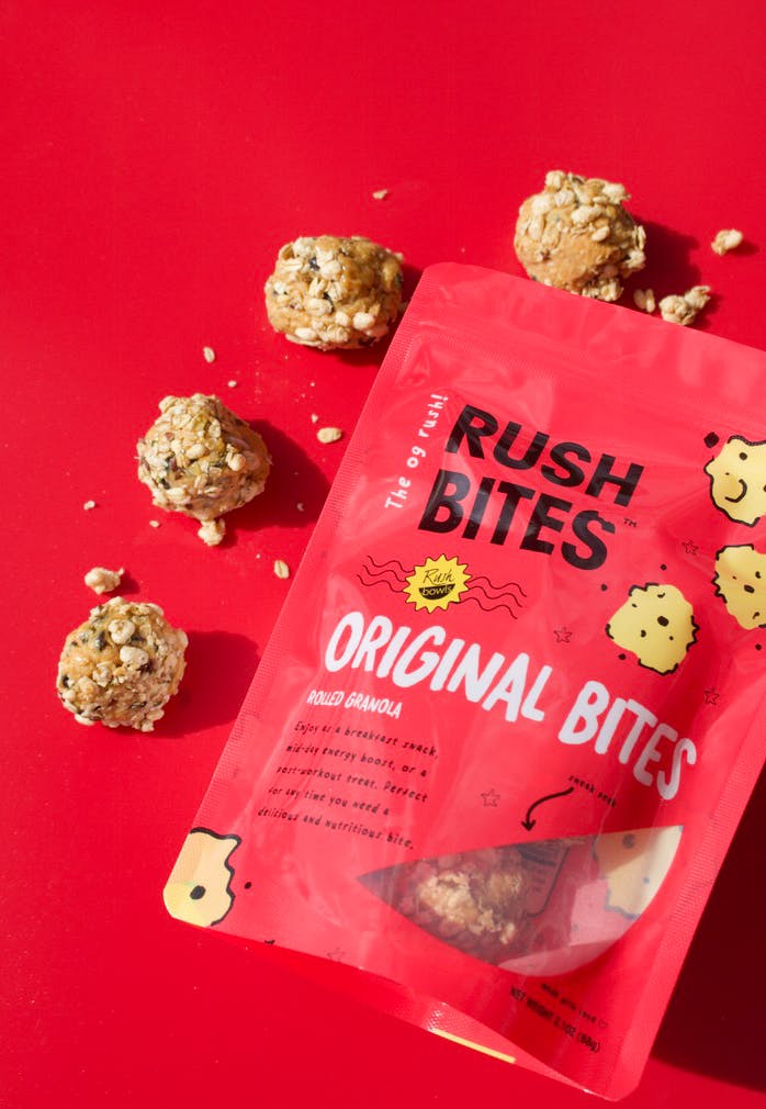 RUSH BITES (4 count) Granola from Rush Bowls - 13th St in Boulder, CO