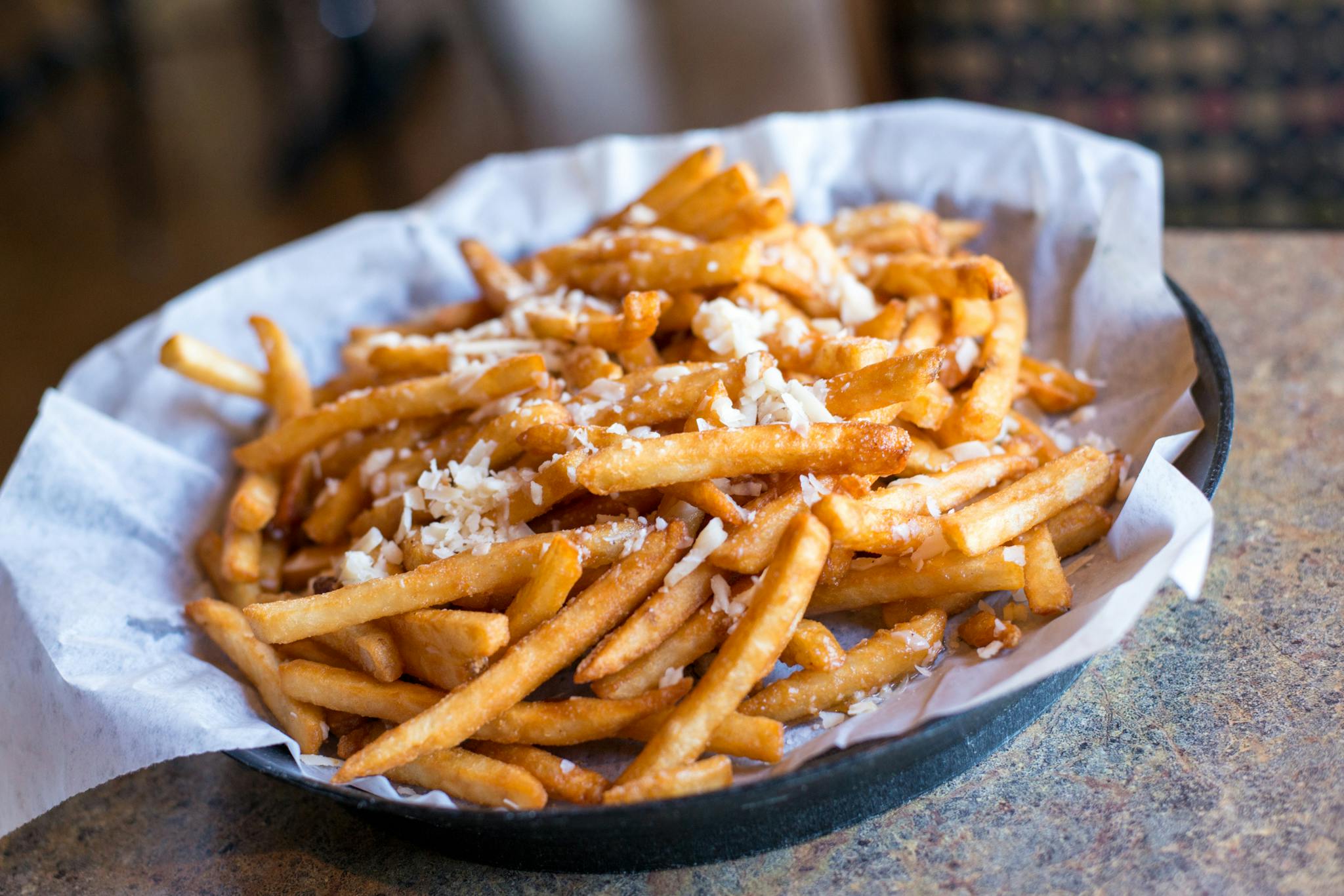 Garlic Parm Fries from We got da Cheese! Grilled, Mac n Melts in De Pere, WI
