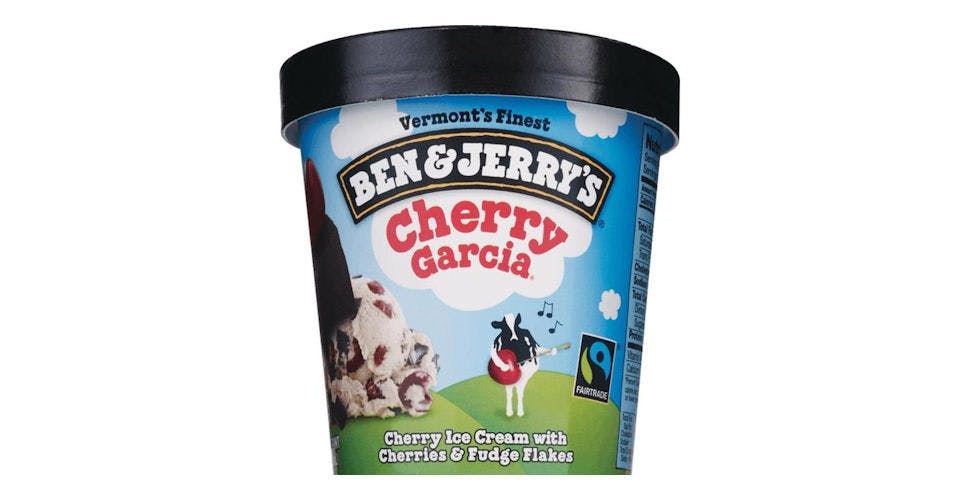 Ben & Jerry's Cherry Garcia (1 pint) from CVS - 22nd Ave in Kenosha, WI