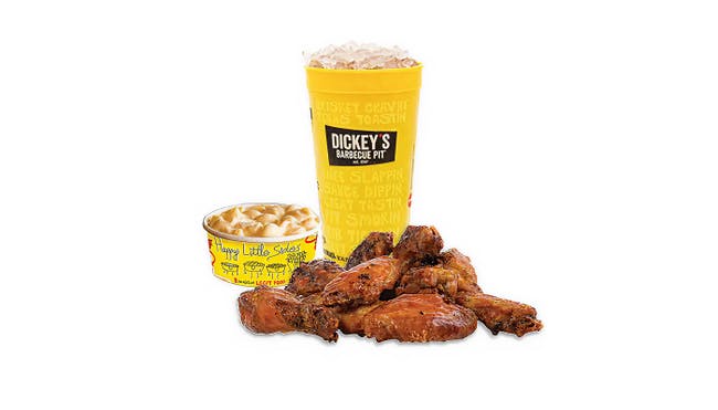 10 Bone-in (Classic) Wing Combo from Dickey's Barbecue Pit - Pooler in Pooler, GA