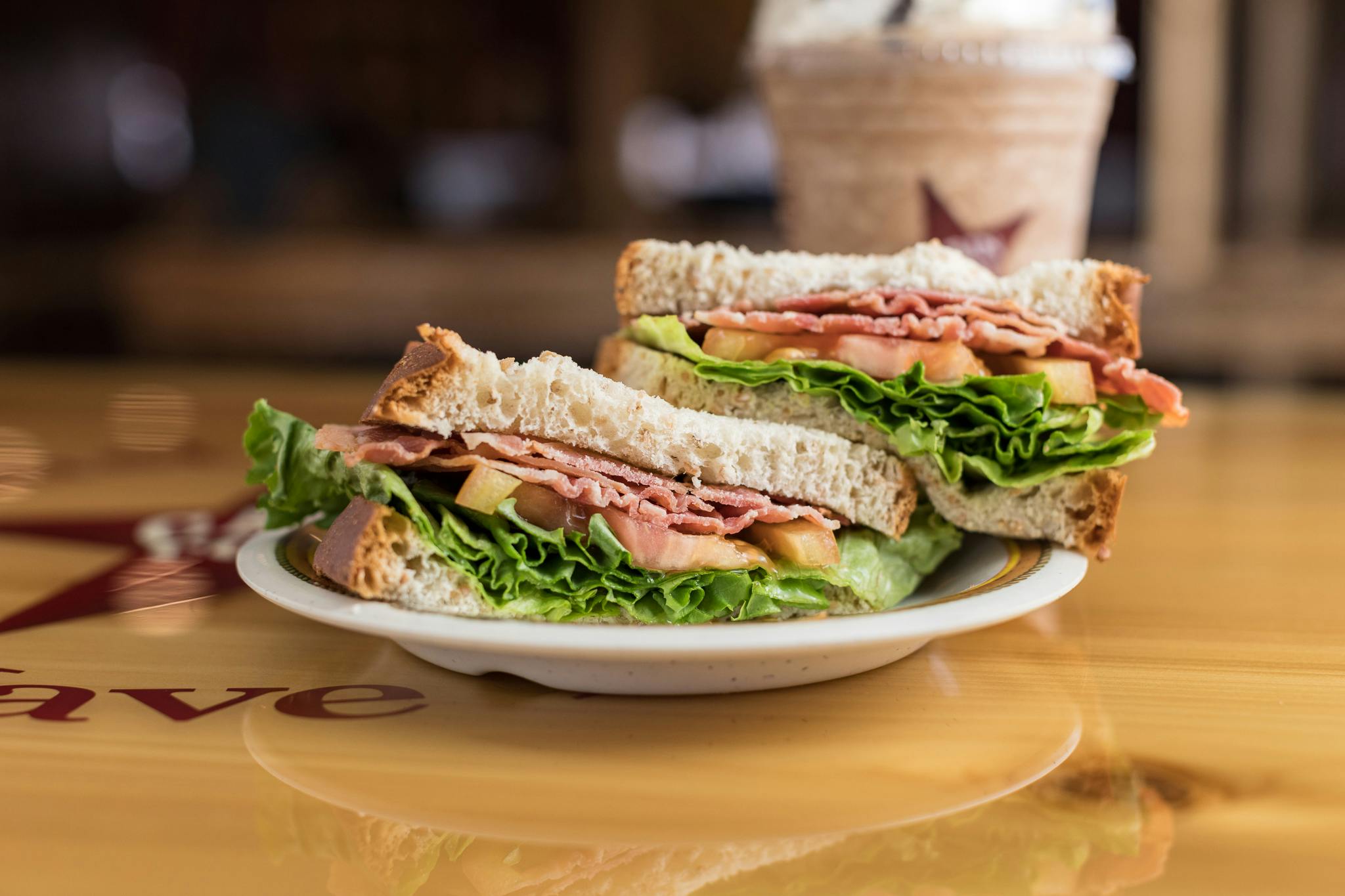 BLT Sandwich from Cabin Coffee in Waterloo, IA